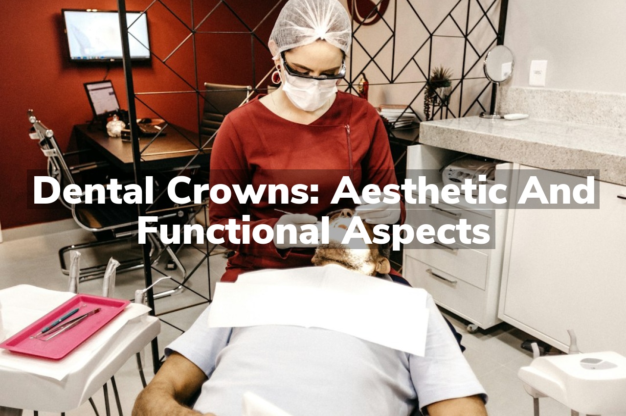 Dental Crowns: Aesthetic and Functional Aspects
